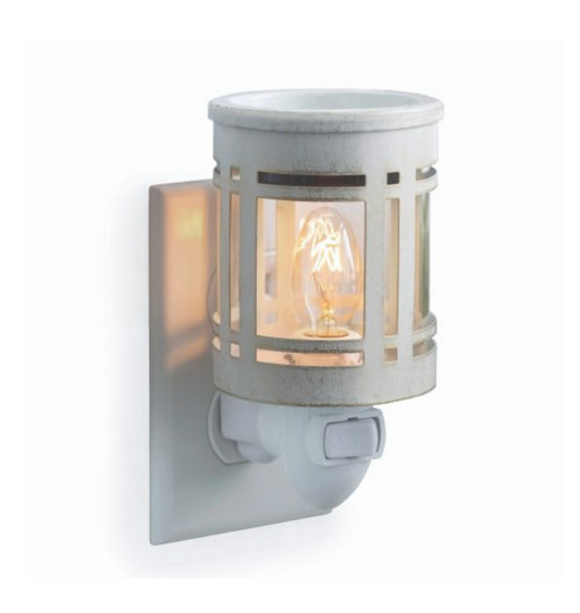Mission Metal Light Fragrance Wax Warmer; Wall Plug