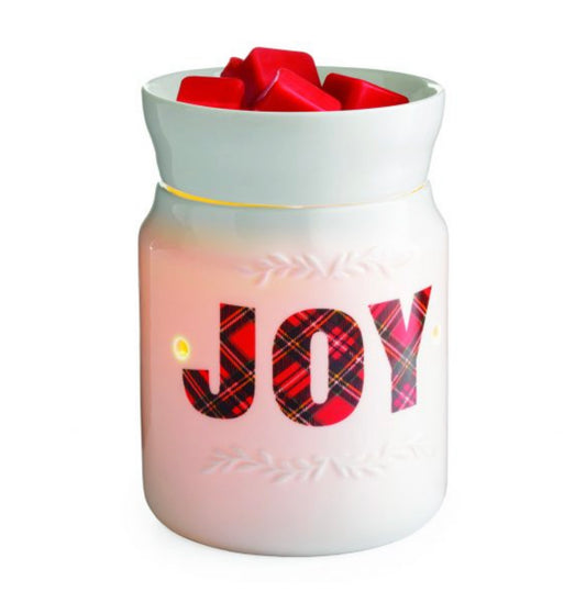 Joy Plaid Illuminated Fragrance Warmer
