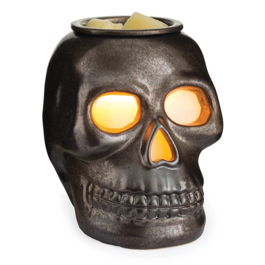 Metallic Skull Fragrance Warmer